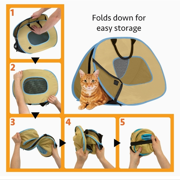 Pop-open Pet carrier - Picture 4 of 5